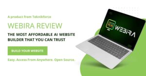 Read more about the article Webira Review – Is This AI Website Builder Good Enough To Use?